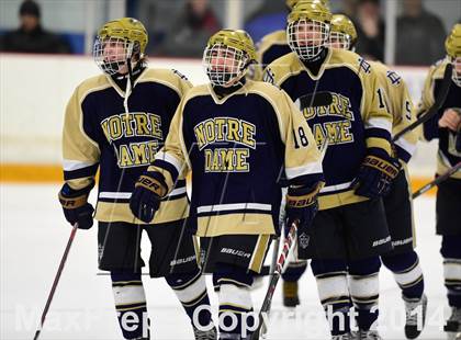 Thumbnail 2 in Notre Dame, WH vs. Notre Dame, Fairfield (SCC DI Final) photogallery.