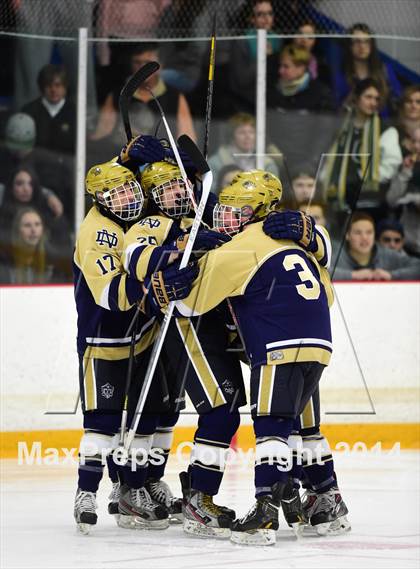 Thumbnail 1 in Notre Dame, WH vs. Notre Dame, Fairfield (SCC DI Final) photogallery.