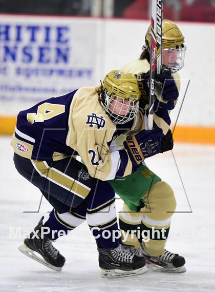 Thumbnail 2 in Notre Dame, WH vs. Notre Dame, Fairfield (SCC DI Final) photogallery.