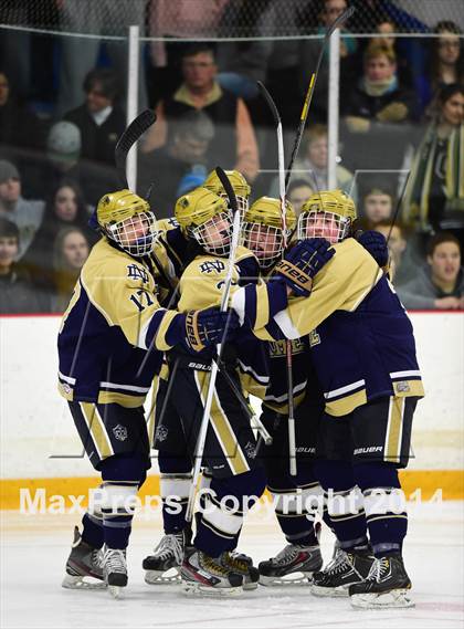 Thumbnail 2 in Notre Dame, WH vs. Notre Dame, Fairfield (SCC DI Final) photogallery.