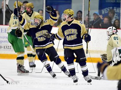 Thumbnail 3 in Notre Dame, WH vs. Notre Dame, Fairfield (SCC DI Final) photogallery.