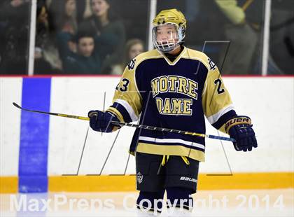 Thumbnail 2 in Notre Dame, WH vs. Notre Dame, Fairfield (SCC DI Final) photogallery.