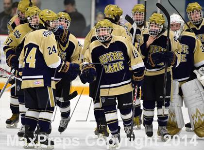 Thumbnail 1 in Notre Dame, WH vs. Notre Dame, Fairfield (SCC DI Final) photogallery.