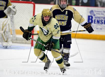 Thumbnail 2 in Notre Dame, WH vs. Notre Dame, Fairfield (SCC DI Final) photogallery.