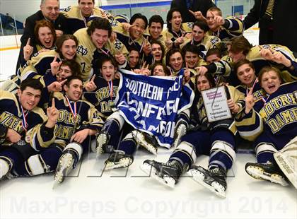 Thumbnail 2 in Notre Dame, WH vs. Notre Dame, Fairfield (SCC DI Final) photogallery.