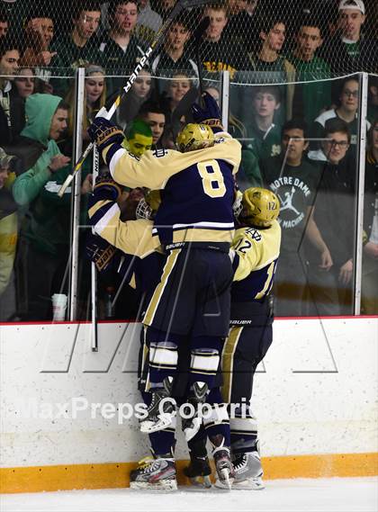 Thumbnail 3 in Notre Dame, WH vs. Notre Dame, Fairfield (SCC DI Final) photogallery.