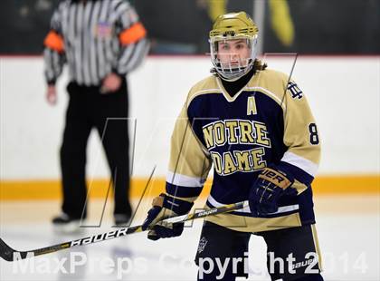 Thumbnail 1 in Notre Dame, WH vs. Notre Dame, Fairfield (SCC DI Final) photogallery.