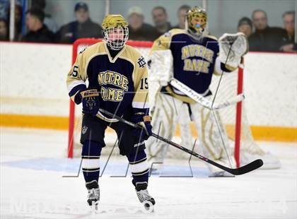 Thumbnail 2 in Notre Dame, WH vs. Notre Dame, Fairfield (SCC DI Final) photogallery.