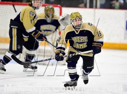 Thumbnail 2 in Notre Dame, WH vs. Notre Dame, Fairfield (SCC DI Final) photogallery.