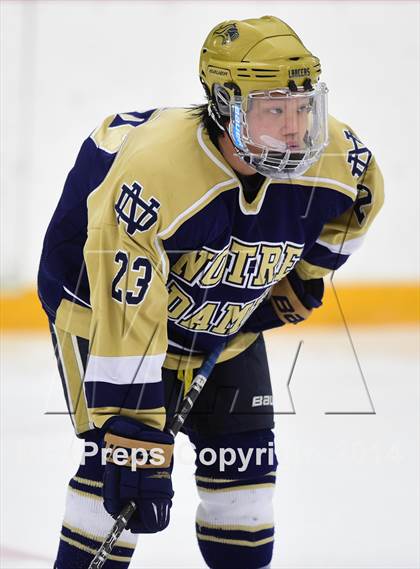 Thumbnail 3 in Notre Dame, WH vs. Notre Dame, Fairfield (SCC DI Final) photogallery.