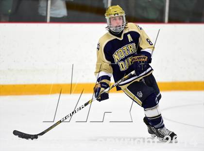 Thumbnail 2 in Notre Dame, WH vs. Notre Dame, Fairfield (SCC DI Final) photogallery.