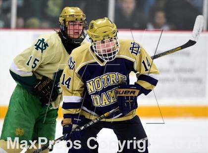 Thumbnail 1 in Notre Dame, WH vs. Notre Dame, Fairfield (SCC DI Final) photogallery.