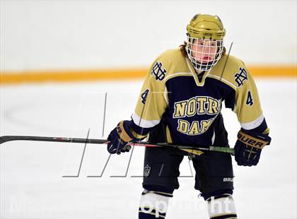 Thumbnail 3 in Notre Dame, WH vs. Notre Dame, Fairfield (SCC DI Final) photogallery.