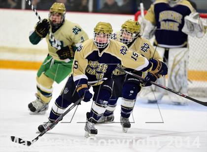 Thumbnail 2 in Notre Dame, WH vs. Notre Dame, Fairfield (SCC DI Final) photogallery.