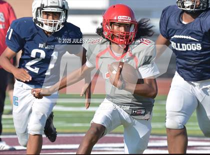Thumbnail 2 in Centennial vs Faith Lutheran (Scrimmage) photogallery.
