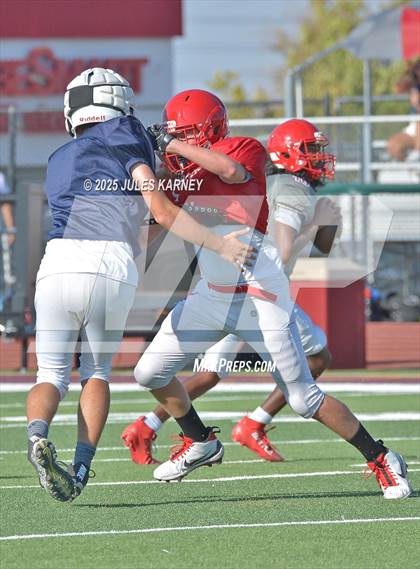 Thumbnail 1 in Centennial vs Faith Lutheran (Scrimmage) photogallery.