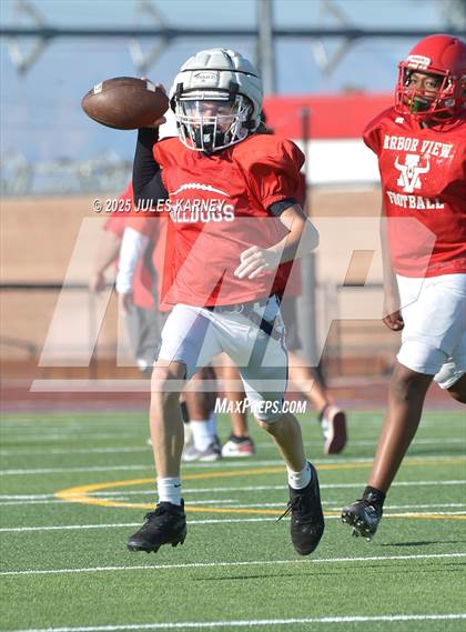 Thumbnail 3 in Centennial vs Faith Lutheran (Scrimmage) photogallery.