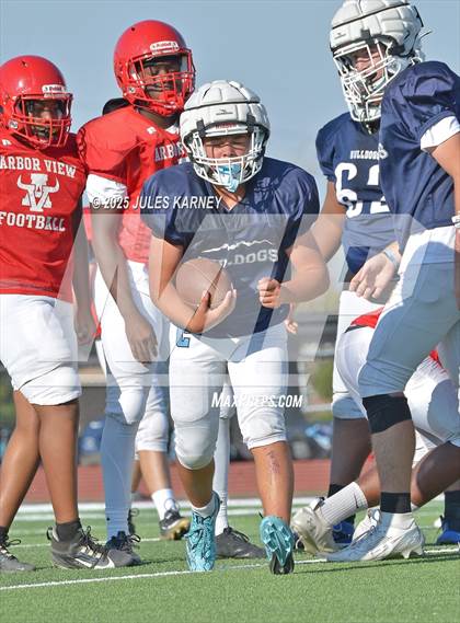 Thumbnail 3 in Centennial vs Faith Lutheran (Scrimmage) photogallery.