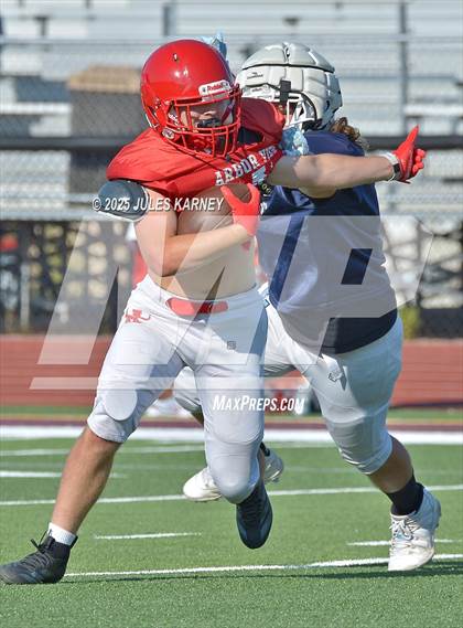 Thumbnail 2 in Centennial vs Faith Lutheran (Scrimmage) photogallery.