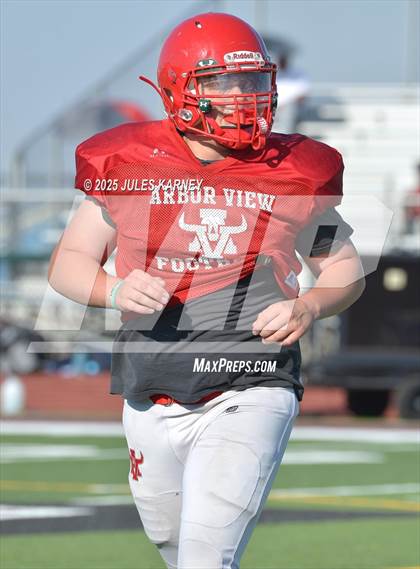 Thumbnail 2 in Centennial vs Faith Lutheran (Scrimmage) photogallery.