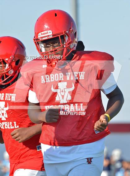 Thumbnail 3 in Centennial vs Faith Lutheran (Scrimmage) photogallery.