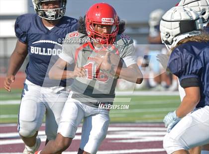 Thumbnail 2 in Centennial vs Faith Lutheran (Scrimmage) photogallery.