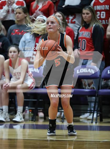 Thumbnail 3 in Wheelersburg vs. Union Local (OHSAA D3 Regional Semifinal) photogallery.