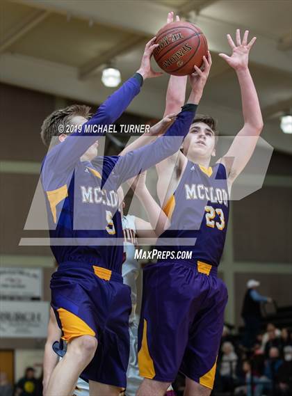 Thumbnail 3 in Butte Valley vs. McCloud (NSCIF D7 Final) photogallery.