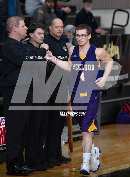 Thumbnail 2 in Butte Valley vs. McCloud (NSCIF D7 Final) photogallery.