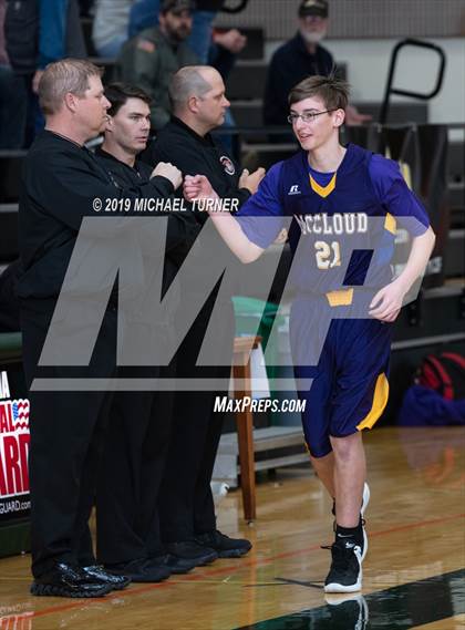 Thumbnail 3 in Butte Valley vs. McCloud (NSCIF D7 Final) photogallery.