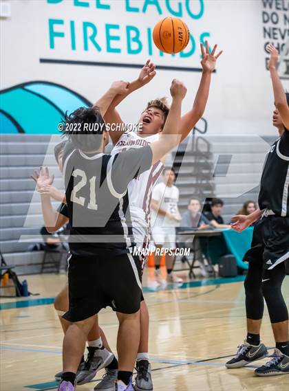 Thumbnail 3 in Escondido Charter vs. Escondido  (Del Lago Tournament) photogallery.