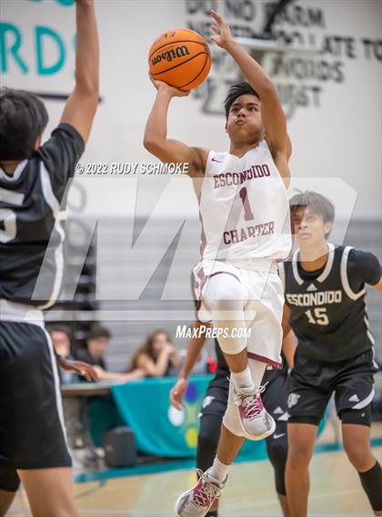 Thumbnail 1 in Escondido Charter vs. Escondido  (Del Lago Tournament) photogallery.