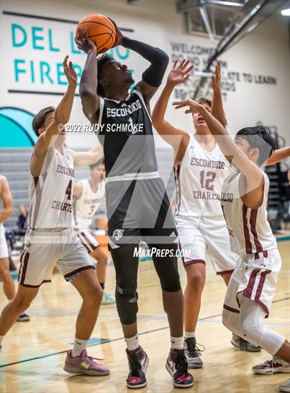 Thumbnail 2 in Escondido Charter vs. Escondido  (Del Lago Tournament) photogallery.