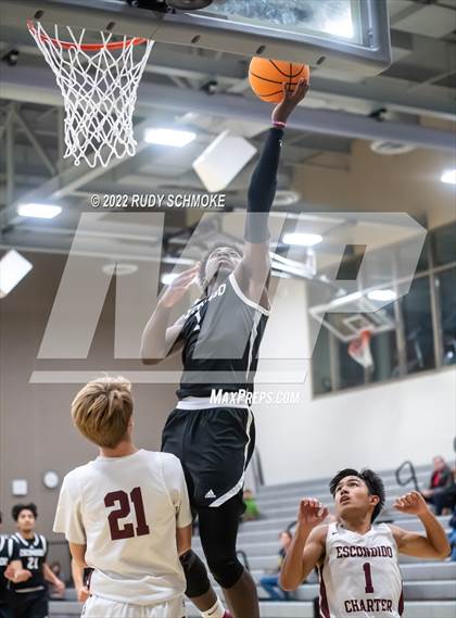 Thumbnail 3 in Escondido Charter vs. Escondido  (Del Lago Tournament) photogallery.