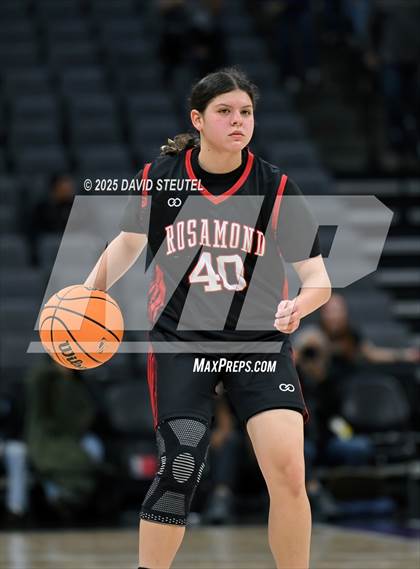Thumbnail 2 in Rosamond vs. Woodland Christian (CIF State D5 Final) photogallery.