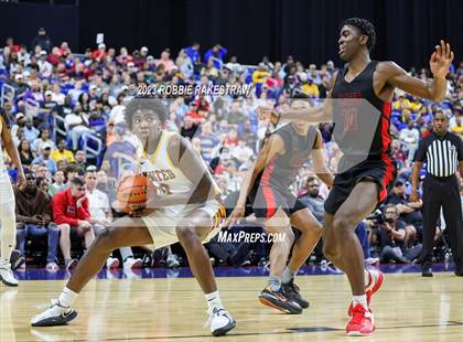 Thumbnail 3 in Beaumont United vs. Lake Highlands (UIL 6A Basketball State Final) photogallery.