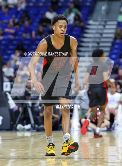 Thumbnail 2 in Beaumont United vs. Lake Highlands (UIL 6A Basketball State Final) photogallery.
