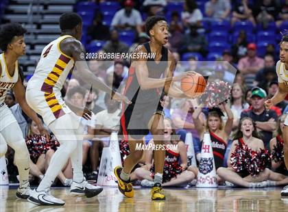 Thumbnail 1 in Beaumont United vs. Lake Highlands (UIL 6A Basketball State Final) photogallery.