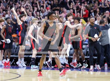 Thumbnail 1 in Beaumont United vs. Lake Highlands (UIL 6A Basketball State Final) photogallery.