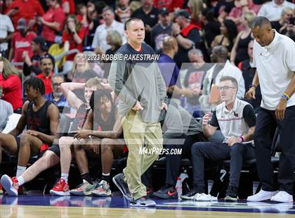 Thumbnail 1 in Beaumont United vs. Lake Highlands (UIL 6A Basketball State Final) photogallery.