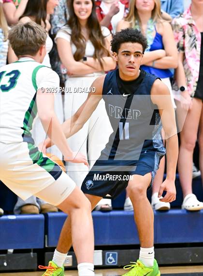 Thumbnail 3 in ThunderRidge vs. Vista PEAK Prep (CHSAA 6A 1st Round) photogallery.