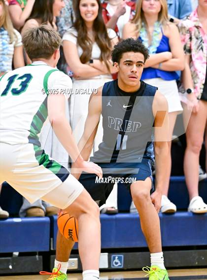 Thumbnail 1 in ThunderRidge vs. Vista PEAK Prep (CHSAA 6A 1st Round) photogallery.