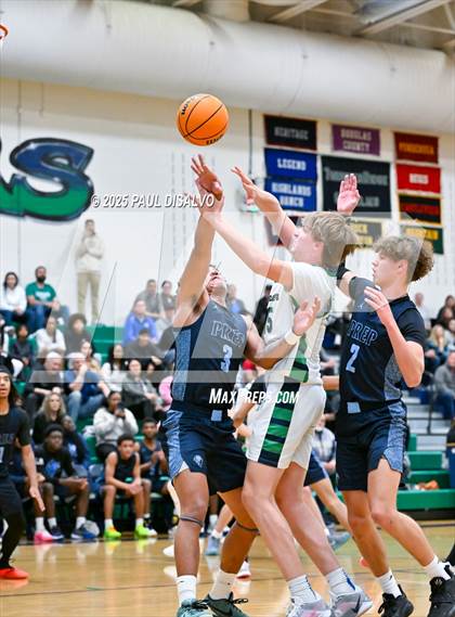 Thumbnail 1 in ThunderRidge vs. Vista PEAK Prep (CHSAA 6A 1st Round) photogallery.