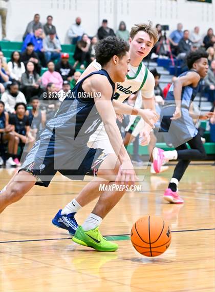 Thumbnail 3 in ThunderRidge vs. Vista PEAK Prep (CHSAA 6A 1st Round) photogallery.