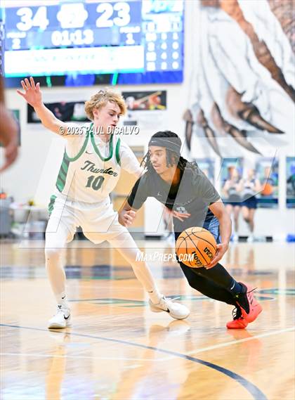 Thumbnail 1 in ThunderRidge vs. Vista PEAK Prep (CHSAA 6A 1st Round) photogallery.