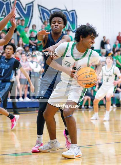 Thumbnail 3 in ThunderRidge vs. Vista PEAK Prep (CHSAA 6A 1st Round) photogallery.