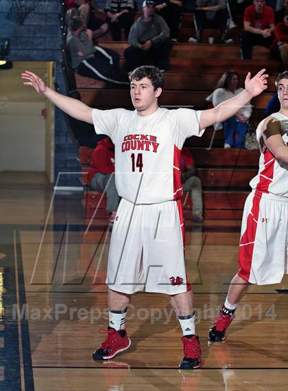 Thumbnail 1 in Cocke County vs South-Doyle (TSSAA D2-AAA District Quarterfinals) photogallery.