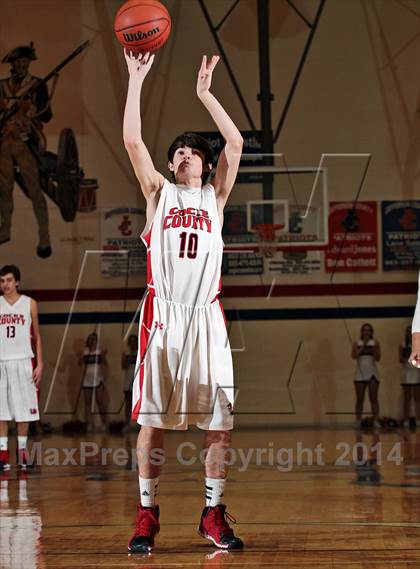 Thumbnail 1 in Cocke County vs South-Doyle (TSSAA D2-AAA District Quarterfinals) photogallery.