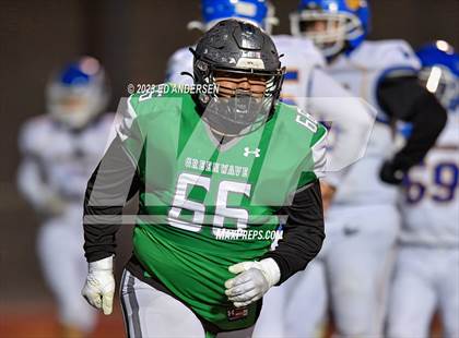 Thumbnail 3 in Lowry @ Churchill County (NIAA 3A Northern Playoff) photogallery.