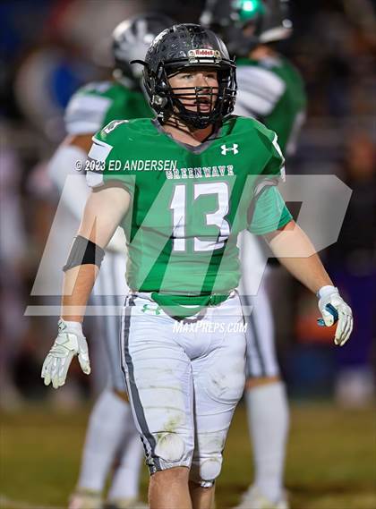 Thumbnail 3 in Lowry @ Churchill County (NIAA 3A Northern Playoff) photogallery.